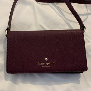 Kate Spade Shoulder Wallet/phone Carrier